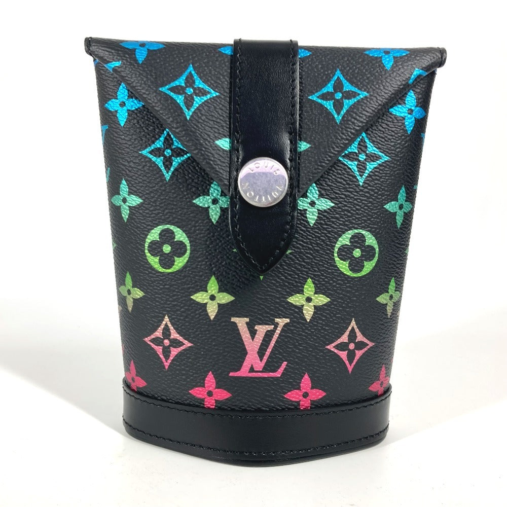 LOUIS VUITTON Shoulder Bag leather black monogram gradient Envelope Pouch unisex(Unisex)