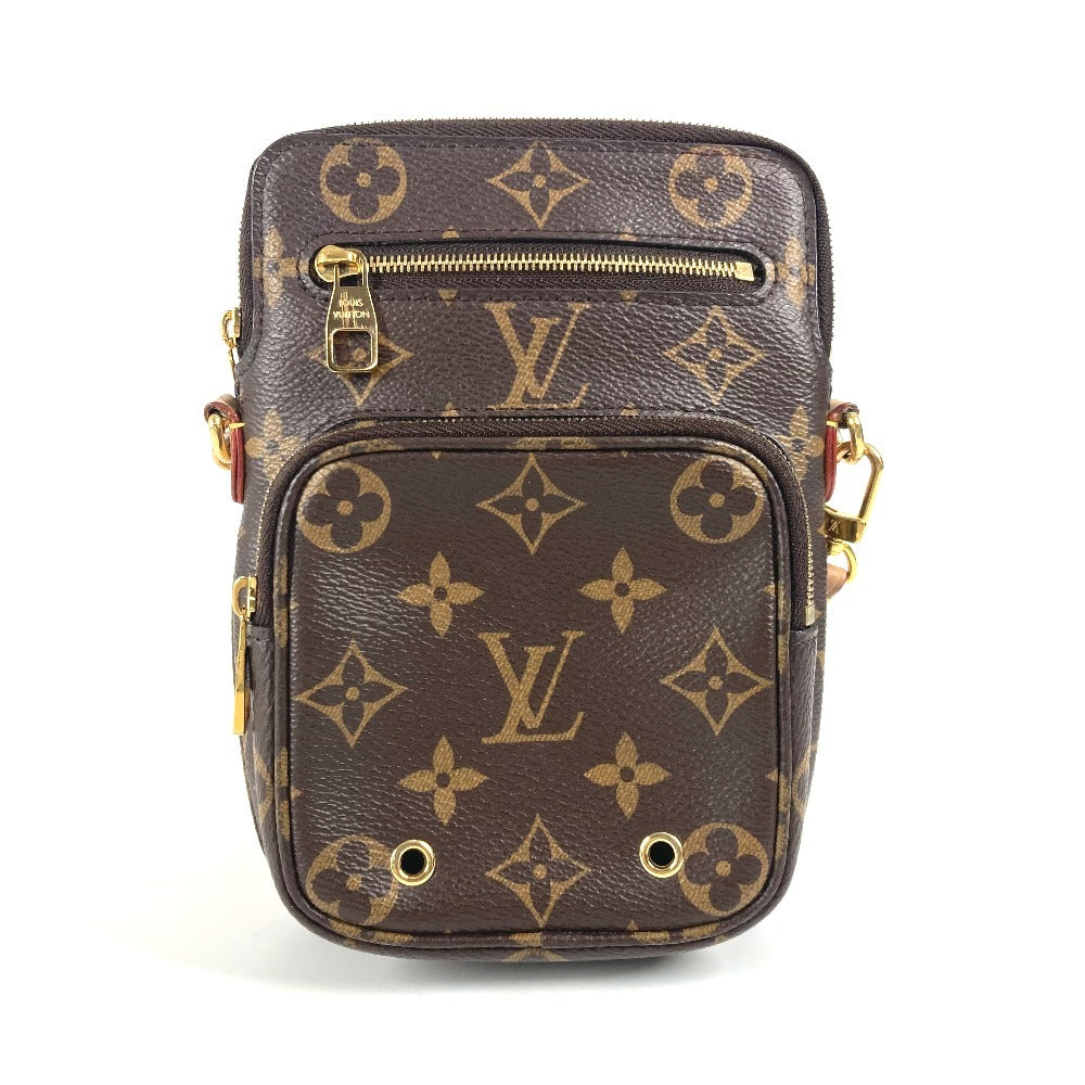 LOUIS VUITTON Shoulder Bag Monogram canvas Brown Monogram Utility crossbody