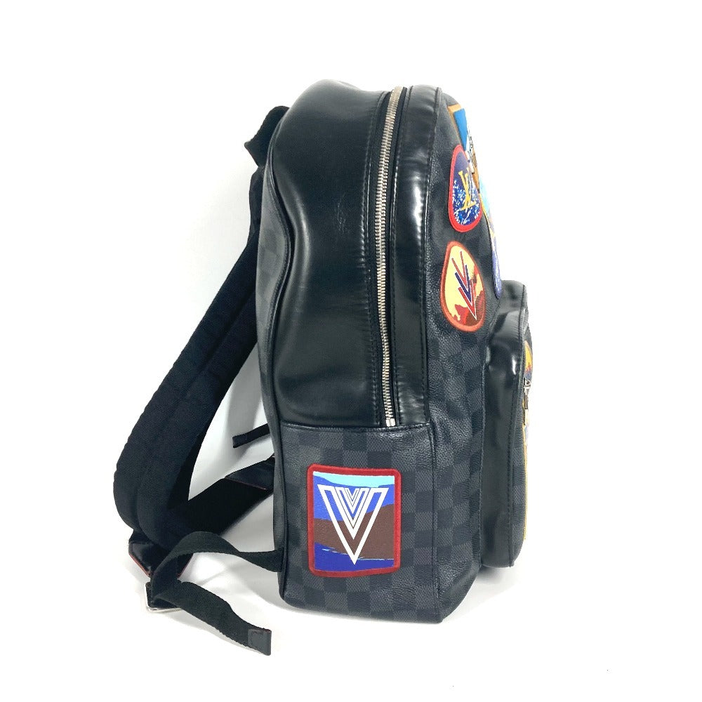 Luxury Women's Backpack | LOUIS VUITTON Backpack Damier Grafitto Canvas black Damier Graphite LV Alps Collection Backpack · Daypack