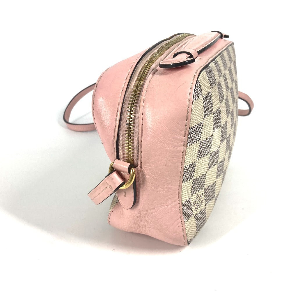 LOUIS VUITTON Shoulder Bag Damier Azur Canvas white Damier Azur Saintonge
