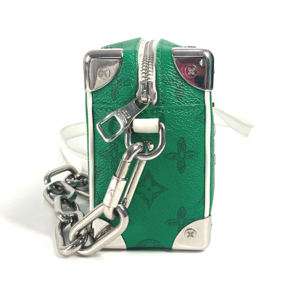 LOUIS VUITTON Shoulder Bag Monogram canvas green Monogram Everyday LV Mini soft trunk