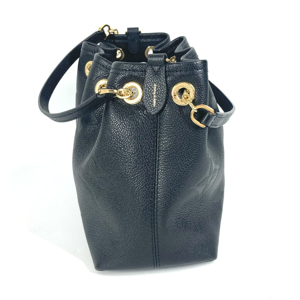 LOUIS VUITTON Shoulder Bag Monogram Ann Platt Leather black Monogram Ann Platt LV Bundle