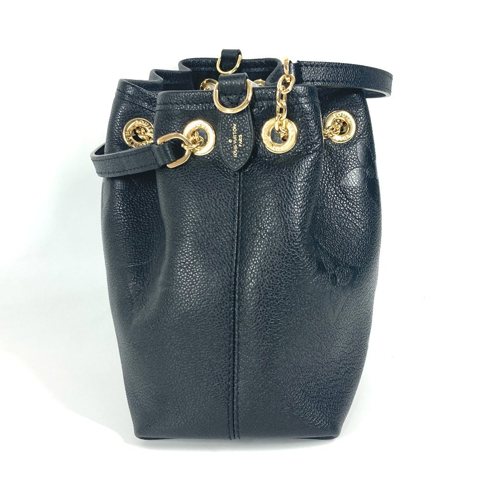 LOUIS VUITTON Shoulder Bag Monogram Ann Platt Leather black Monogram Ann Platt LV Bundle
