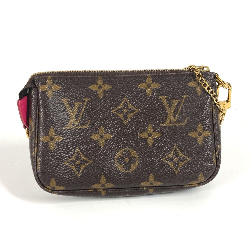 LOUIS VUITTON Handbag Monogram canvas Brown Monogram Vivienne Mini Pochette Accessoires
