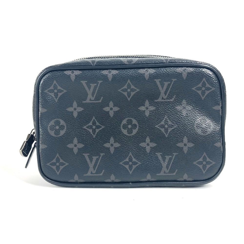 LOUIS VUITTON Pouch Monogram Eclipse Canvas black Monogram Eclipse True Wallet PM