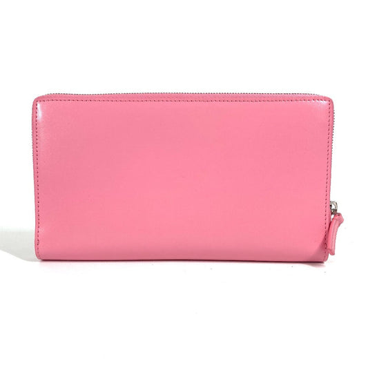 BALENCIAGA Long Wallet Purse 664041 leather pink Essential