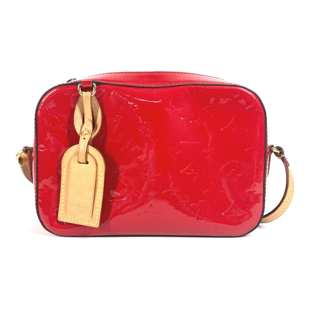 LOUIS VUITTON Shoulder Bag Monogram Vernis Canvas Red Monogram Vernis Santa Monica