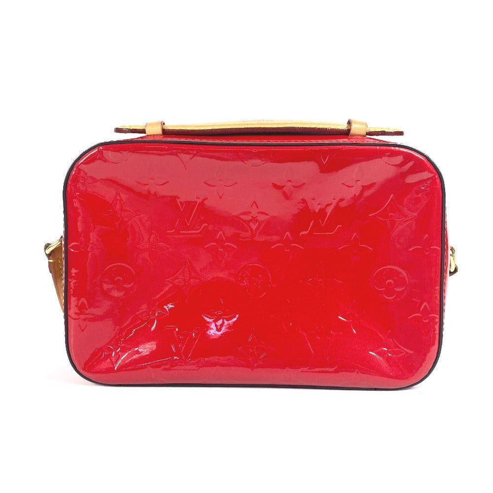 LOUIS VUITTON Shoulder Bag Monogram Vernis Canvas Red Monogram Vernis Santa Monica