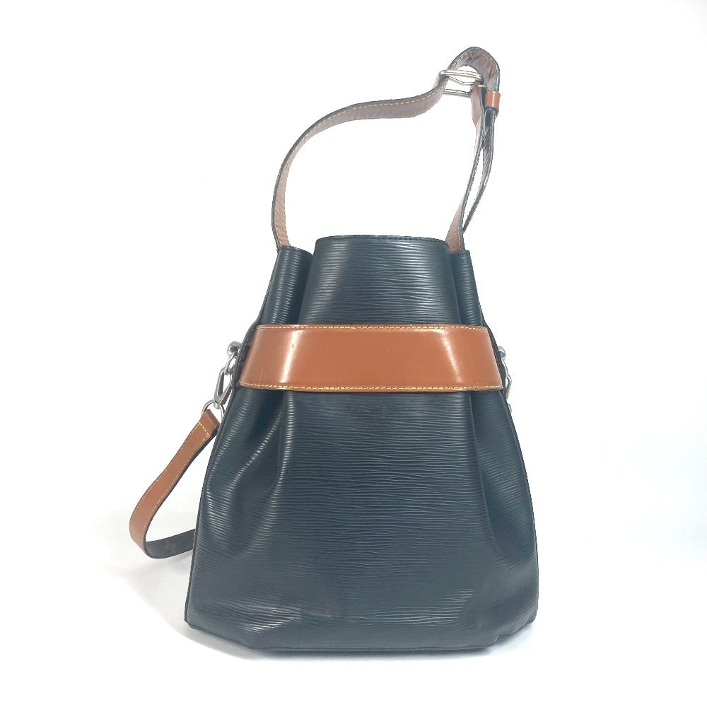 LOUIS VUITTON Shoulder Bag Epi Leather black Epi by color Twist Bucket