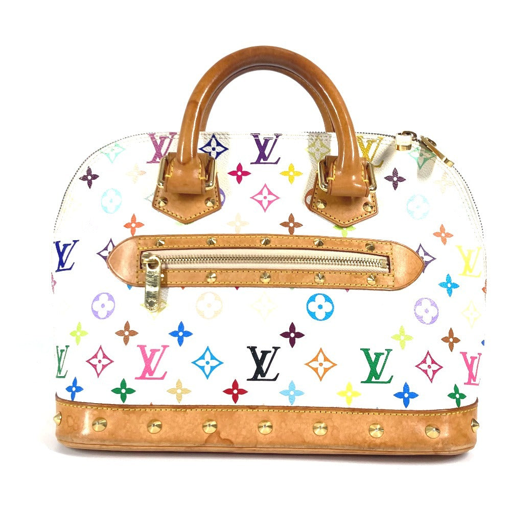 LOUIS VUITTON Handbag Monogram multicolor canvas white Monogram multicolor Alma