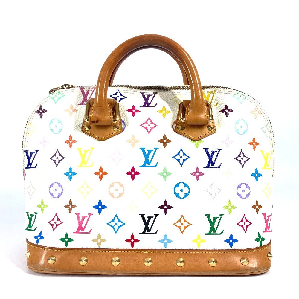 LOUIS VUITTON Handbag Monogram multicolor canvas white Monogram multicolor Alma
