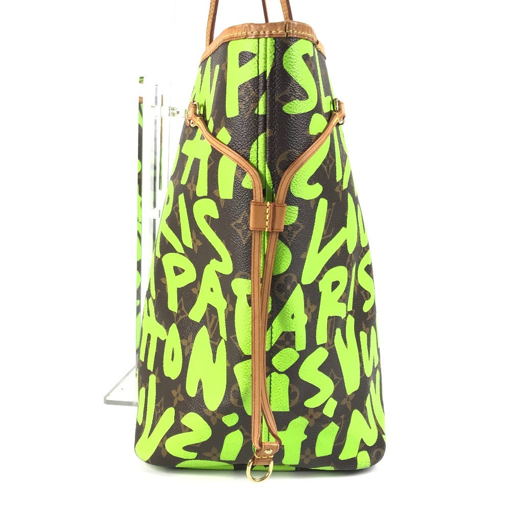  LOUIS VUITTON Tote Bag MonogramGraffitiCanvas green Monogram graffiti Neverfull GM Neverfull GM