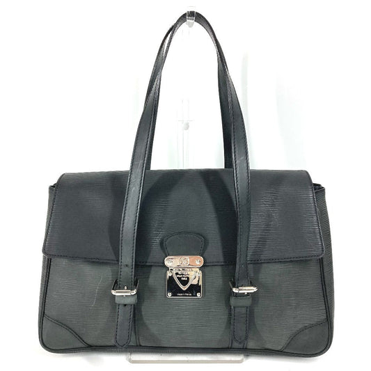LOUIS VUITTON Tote Bag Epi Leather black Epi Segur MM Segur MM