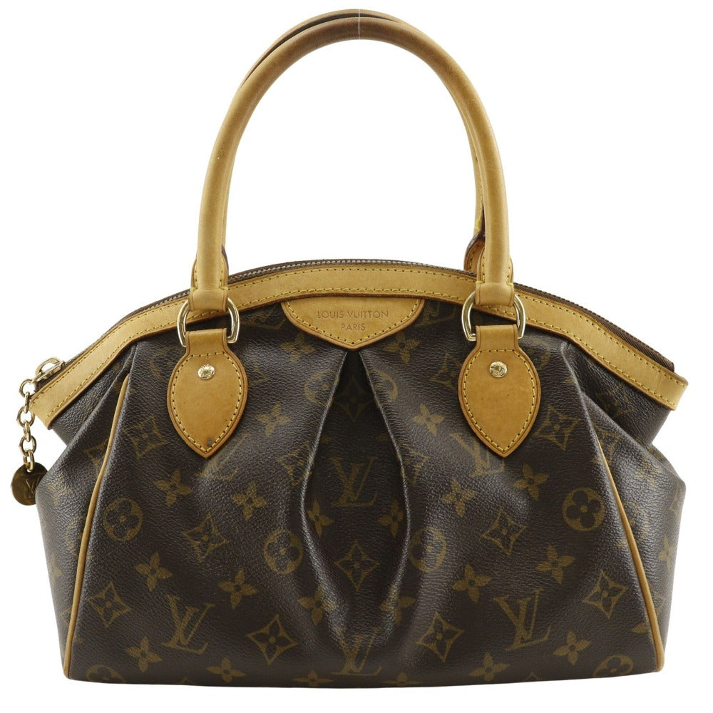 LOUIS VUITTON Handbag Monogram canvas Brown Tivoli PM