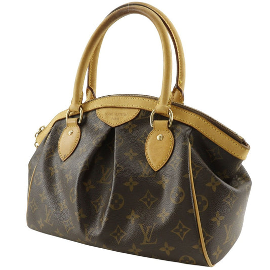 LOUIS VUITTON Handbag M40143 Monogram canvas Brown Tivoli PM Women