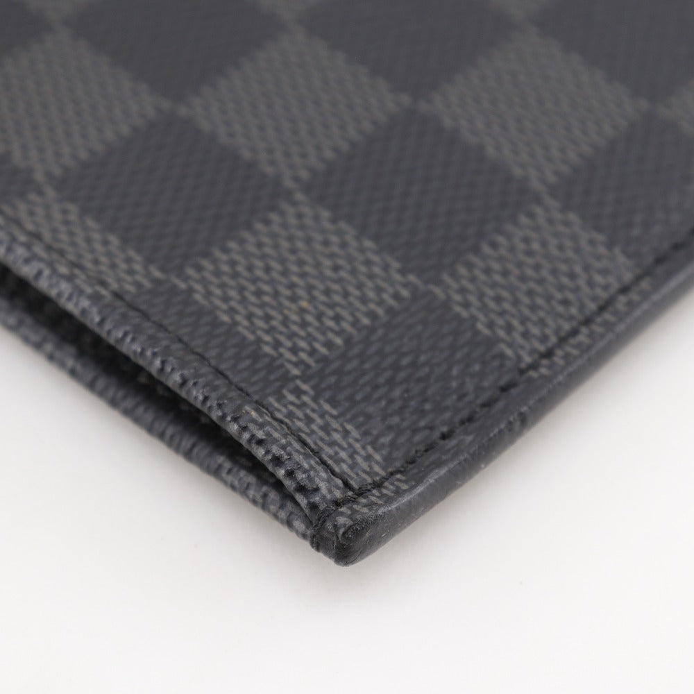 LOUIS VUITTON Clutch bag Damier Grafitto Canvas black Pochette Jules GM mens