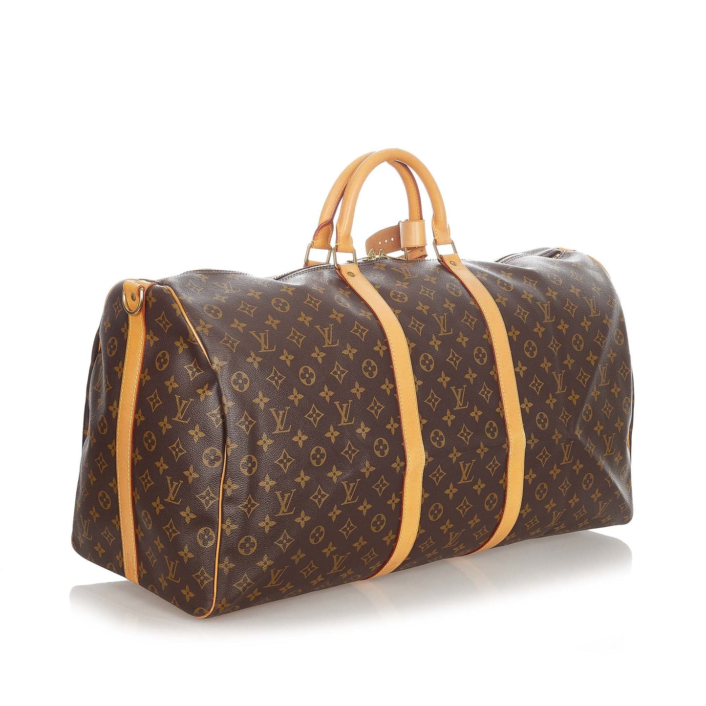 Louis Vuitton Monogram Keepall Bandouliere 60 Brown