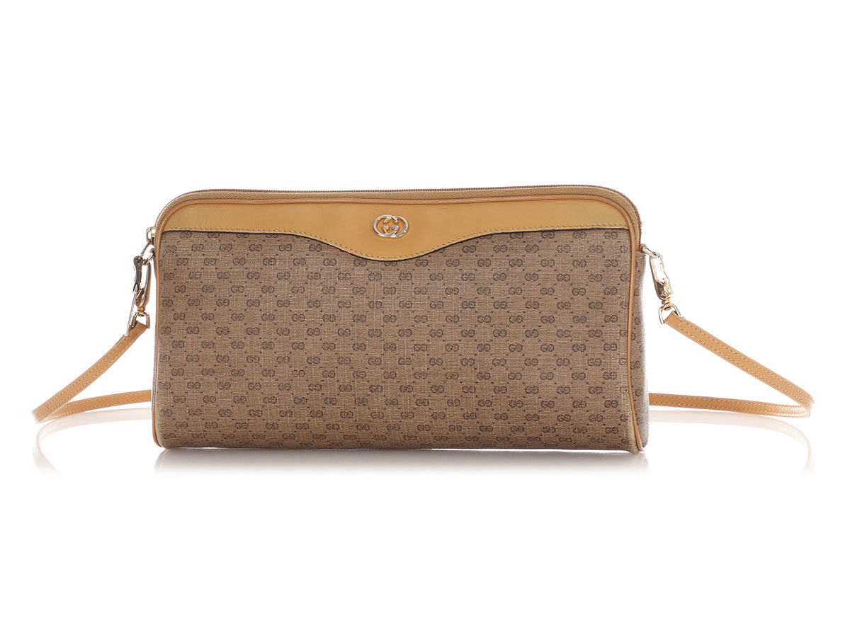 Gucci Micro GG Canvas Shoulder Bag