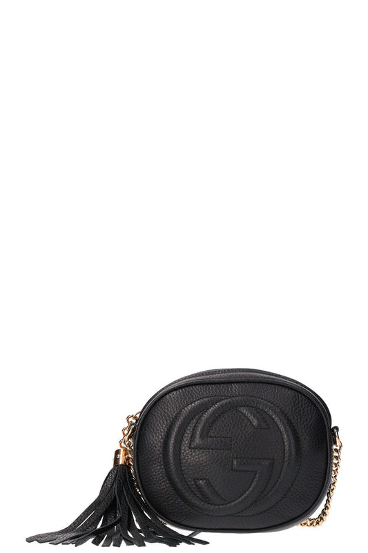 GUCCI Soho Disco Bag Black