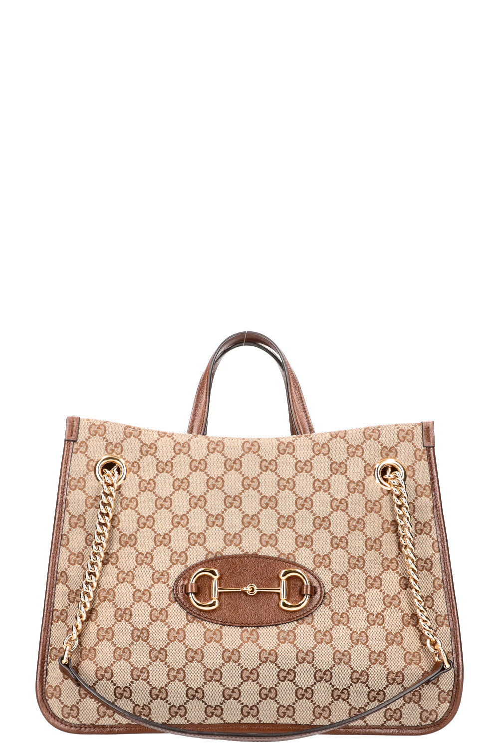 Gucci Monogram Mini Canvas Tote