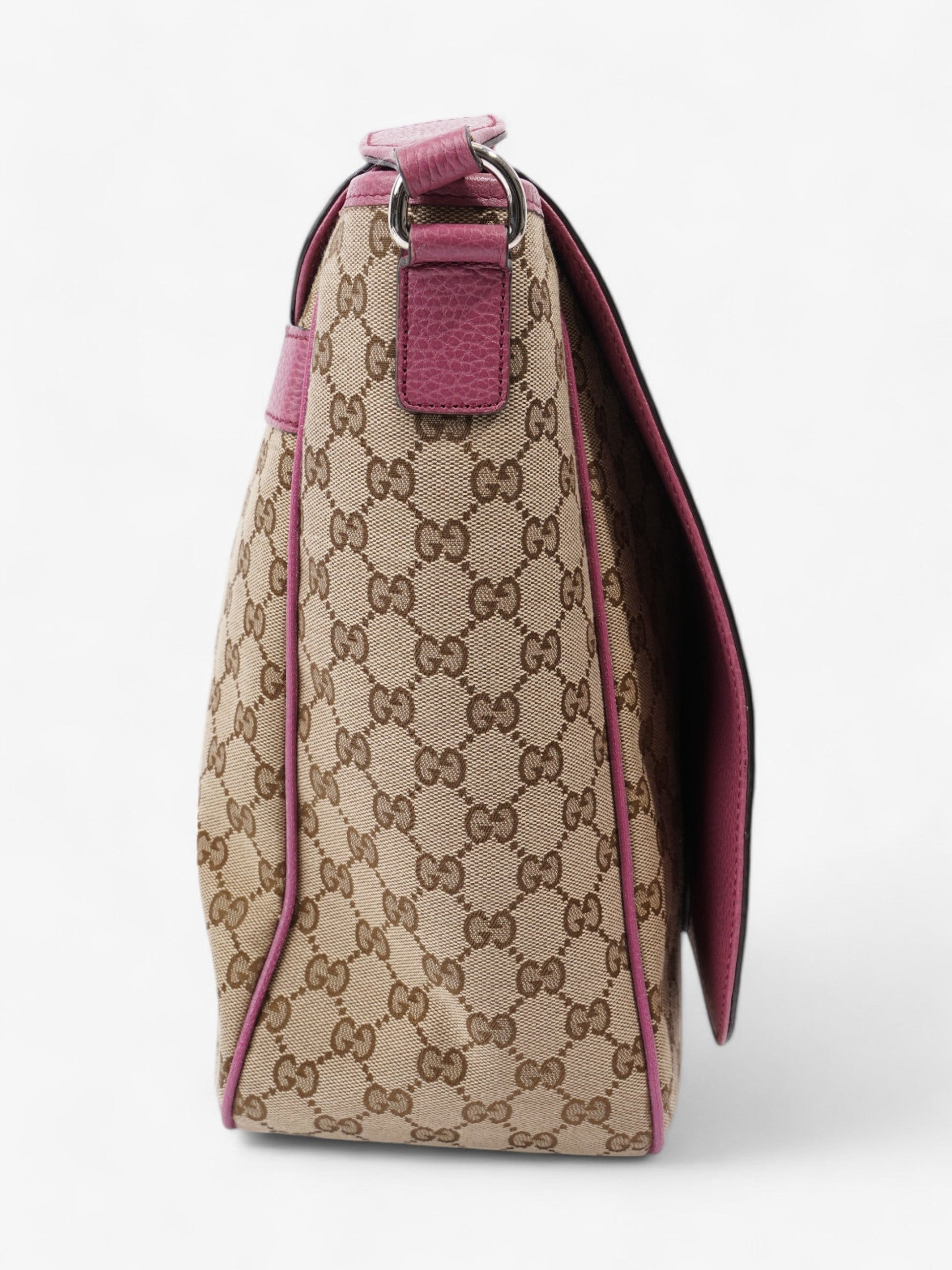 Gucci Changing Bag GG Supreme / Pink Canvas