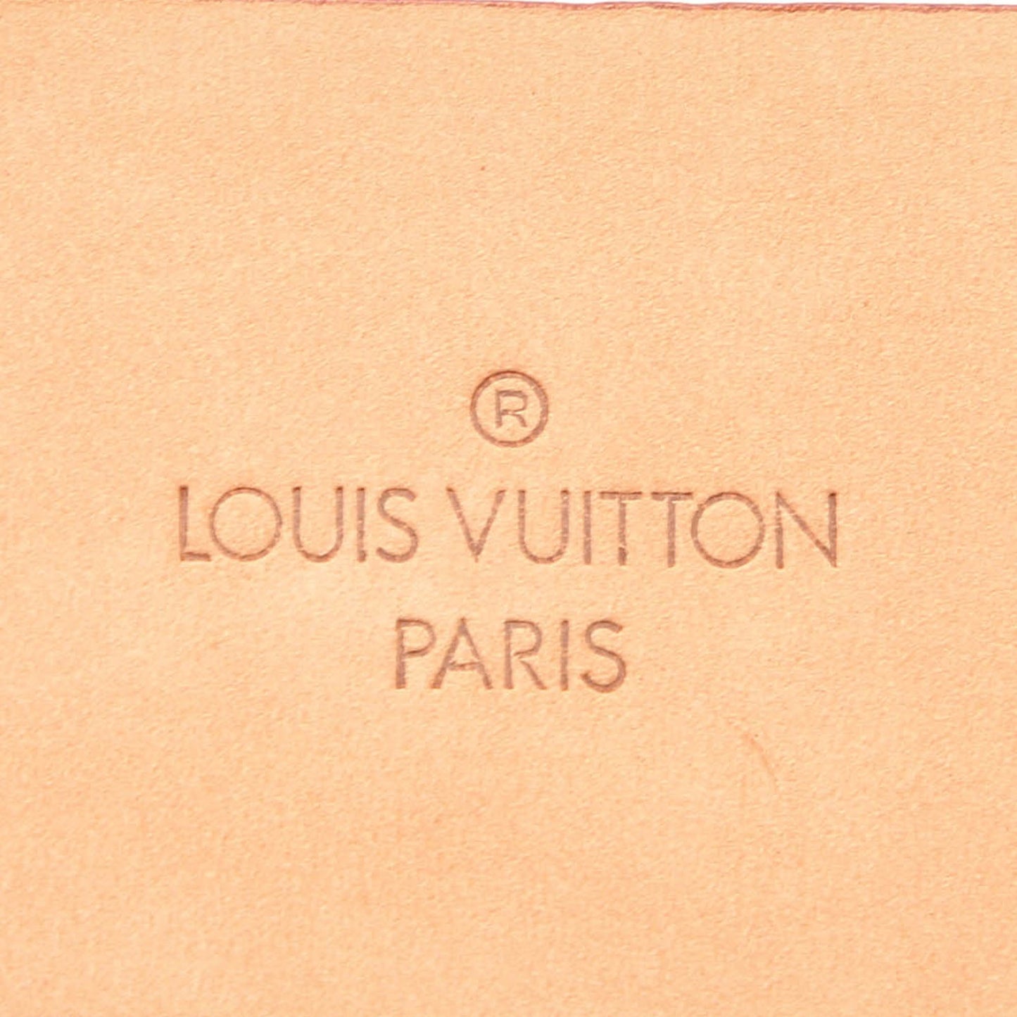 Louis Vuitton Leather Belt