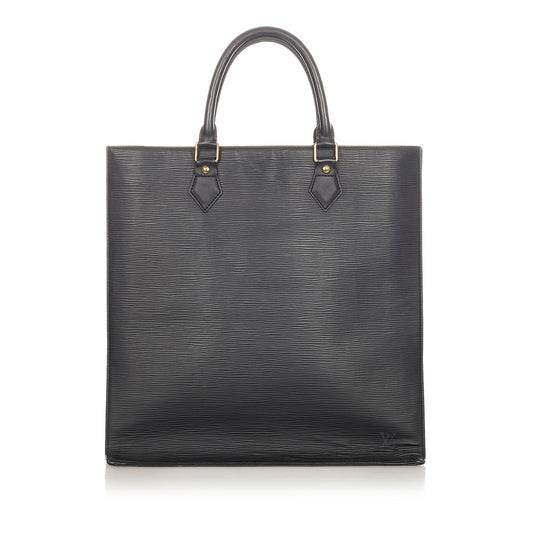 Louis Vuitton Epi Sac Plat PM Black