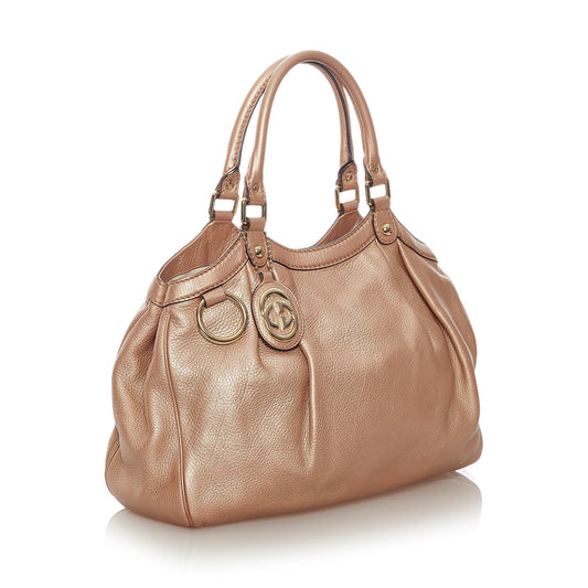 Gucci Sukey Leather Tote Style 1
