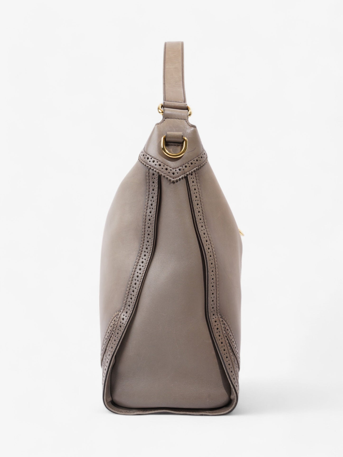Gucci Hobo Bag Stone Grey Leather