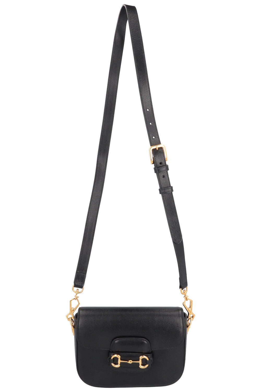 GUCCI Small Horsebit 1955 Shoulder Bag Black