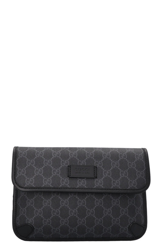 GUCCI Supreme Canvas Belt Bag Black