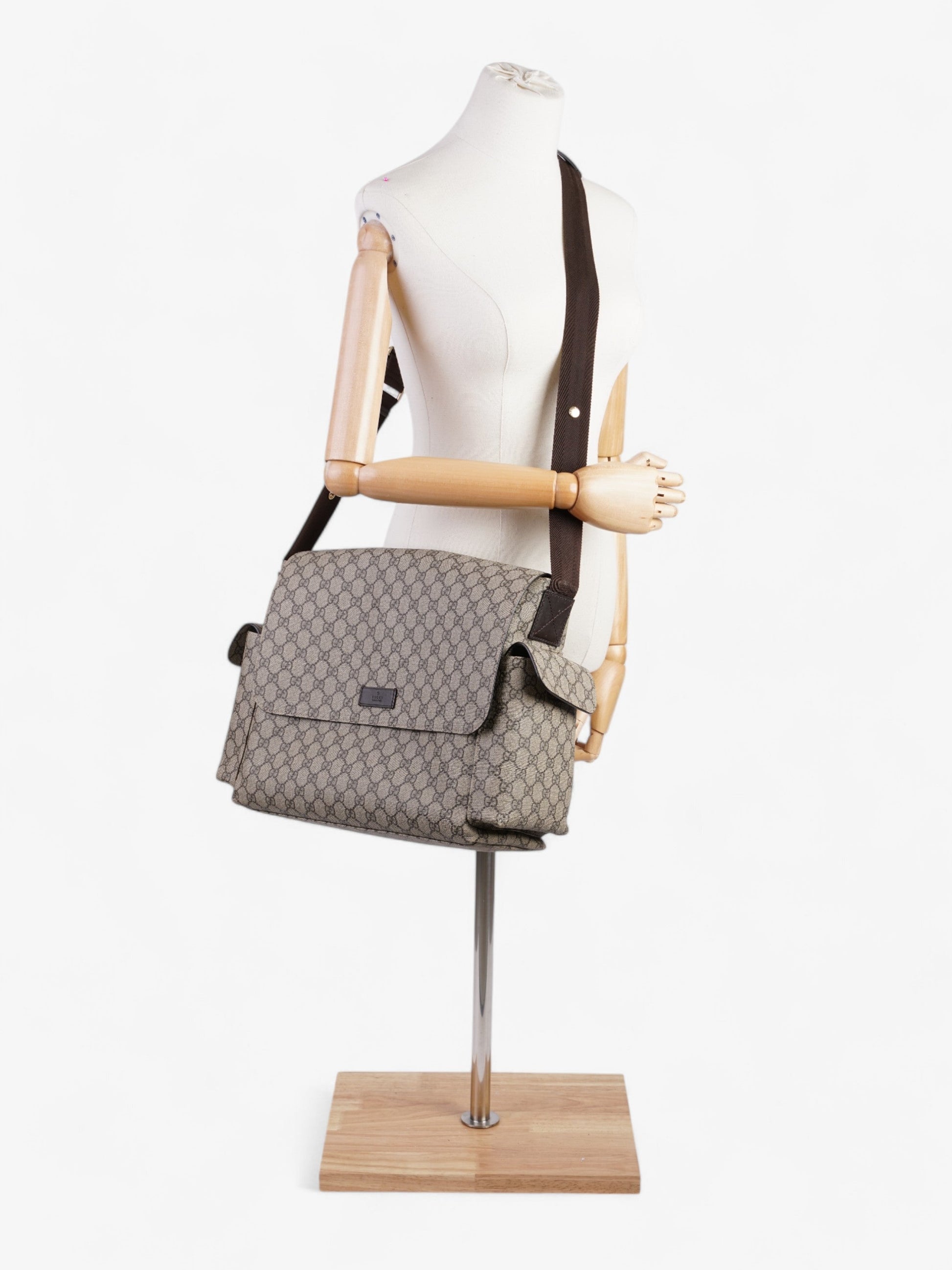 Gucci Baby Changing Bag GG Supreme Coated Canvas One size