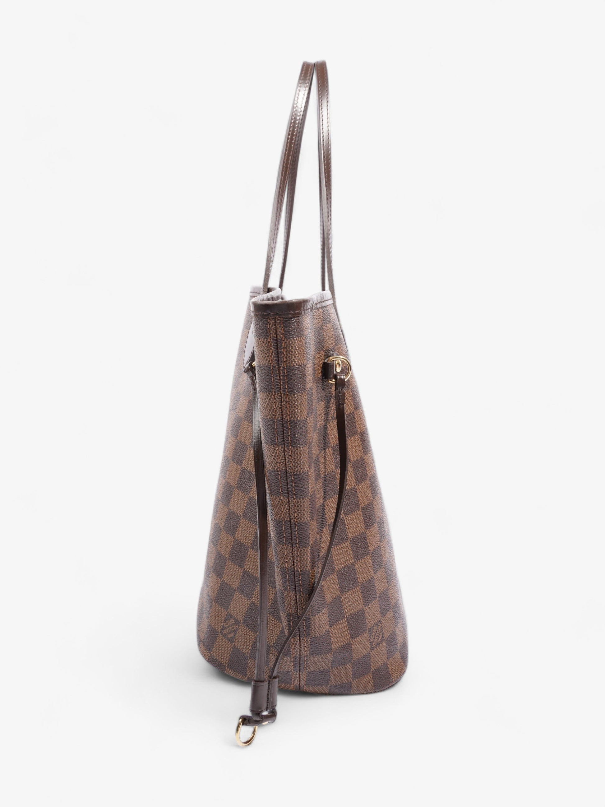 Louis Vuitton Neverfull MM Damier Ebene Coated Canvas