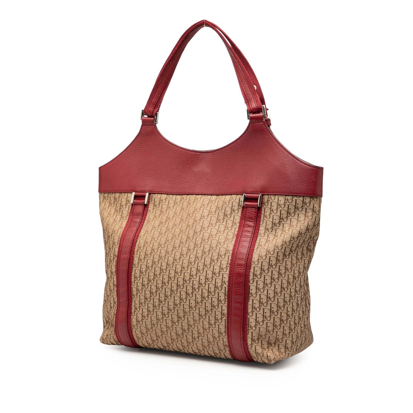 Brown Dior Diorissimo Trotter Canvas Street Chic Tote