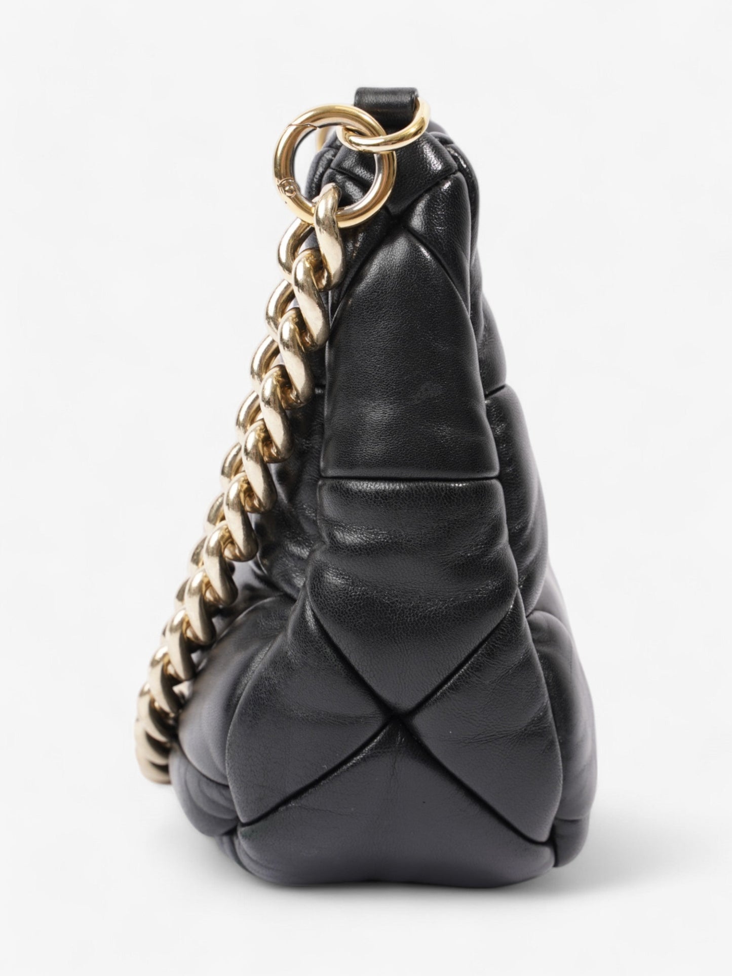 Prada System Padded Bag Black Leather