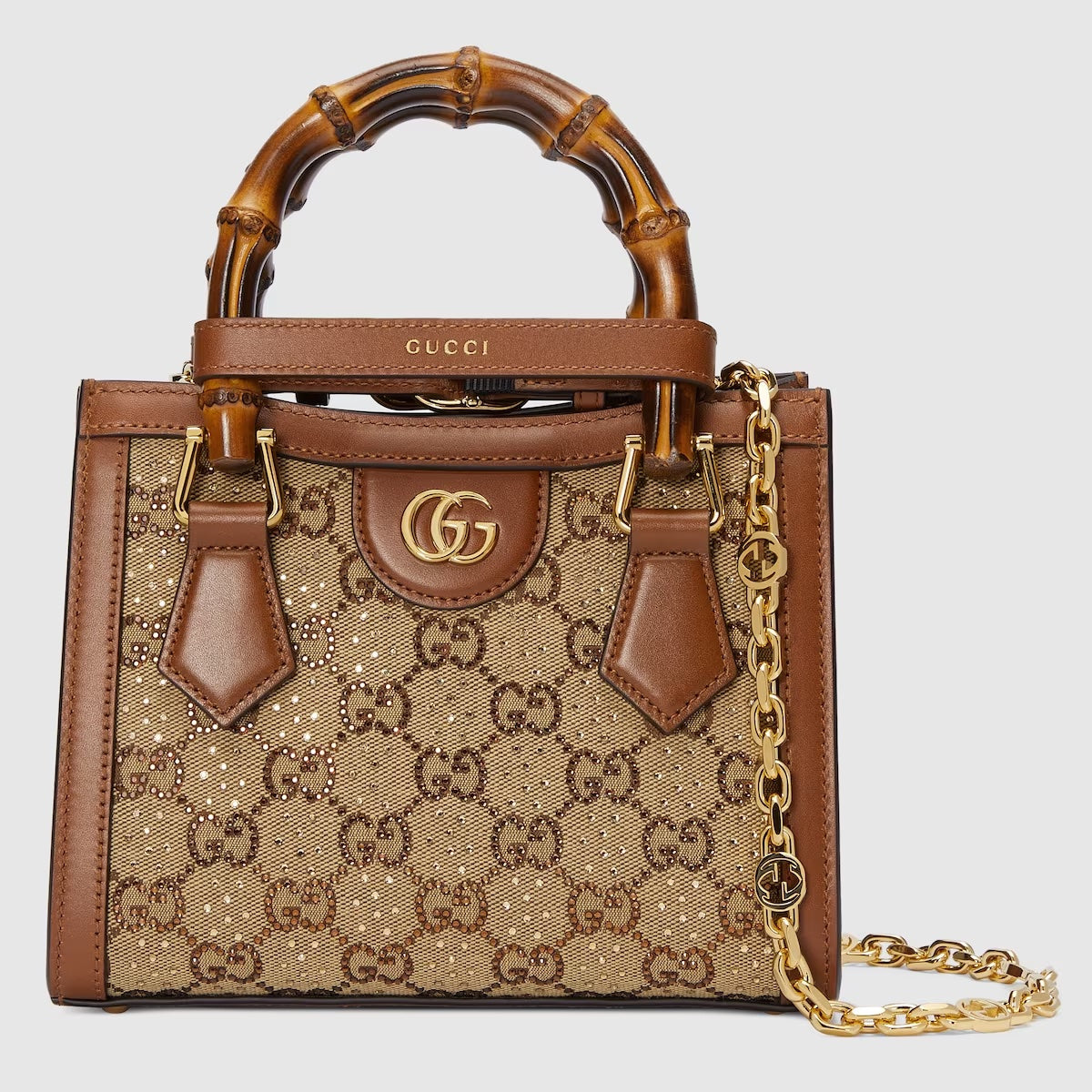GUCCI GG DIANA MINI TOTE BAG