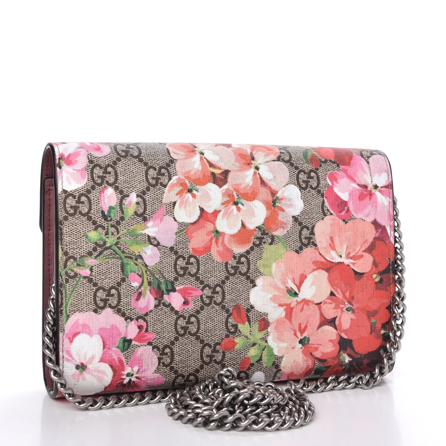 GUCCI GG SUPREME DIONYSUS BLOOMS MINI CHAIN BAG