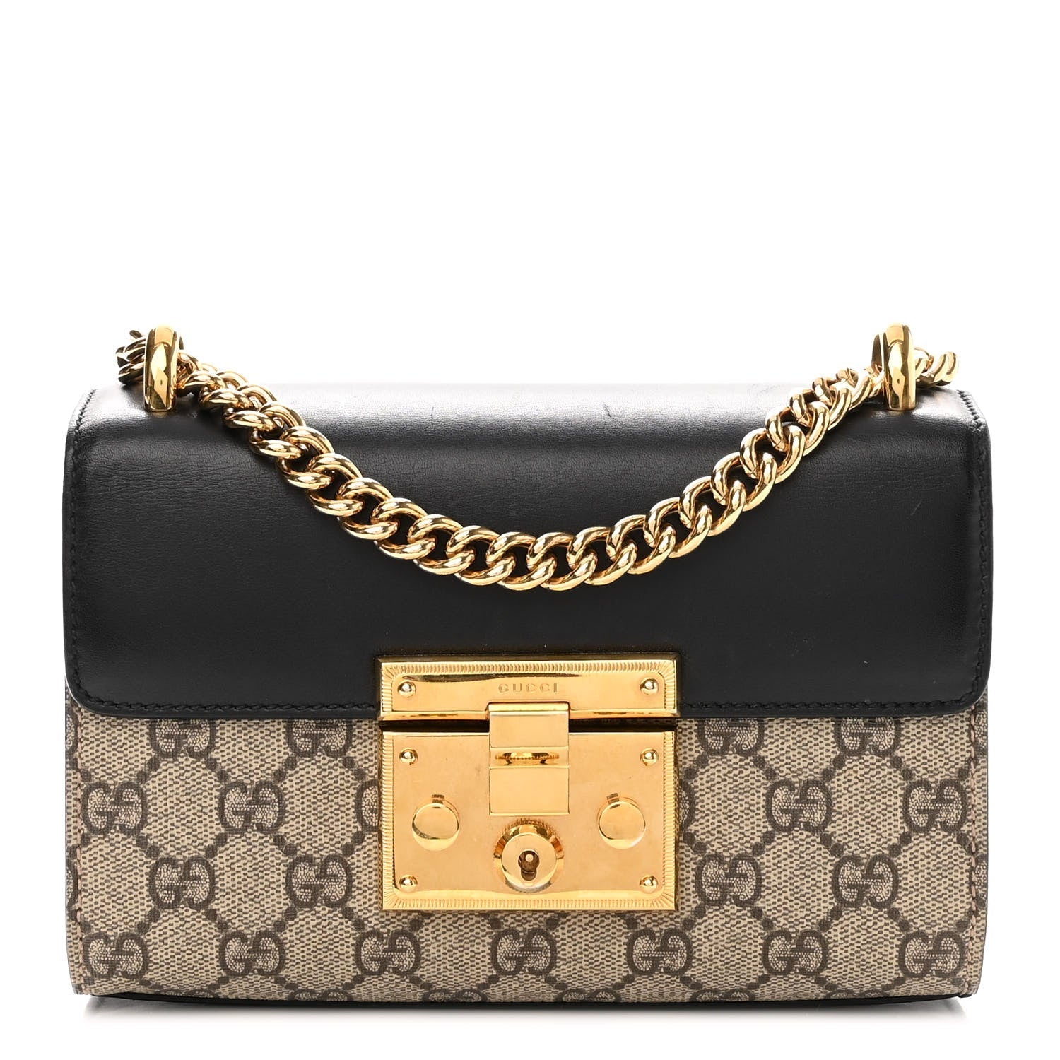 GUCCI PADLOCK SMALL GG SHOULDER BAG