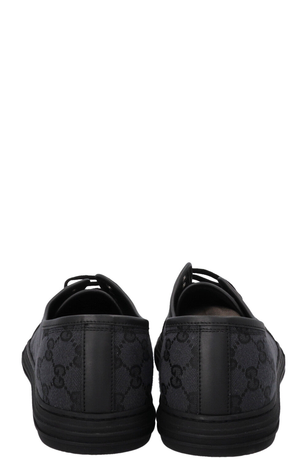GUCCI Supreme Low Top Sneakers Canvas Black