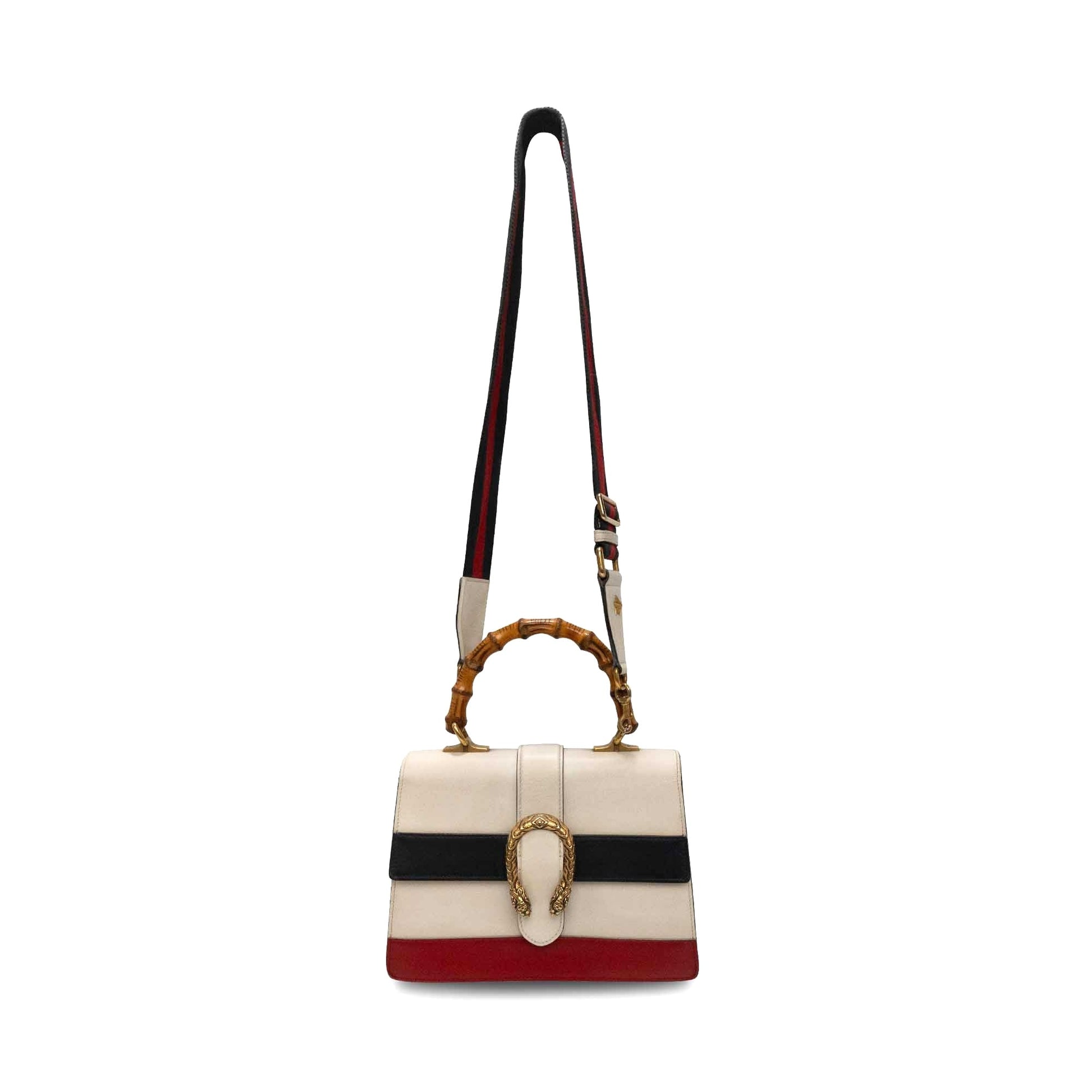 Gucci Leather Canvas Crossbody