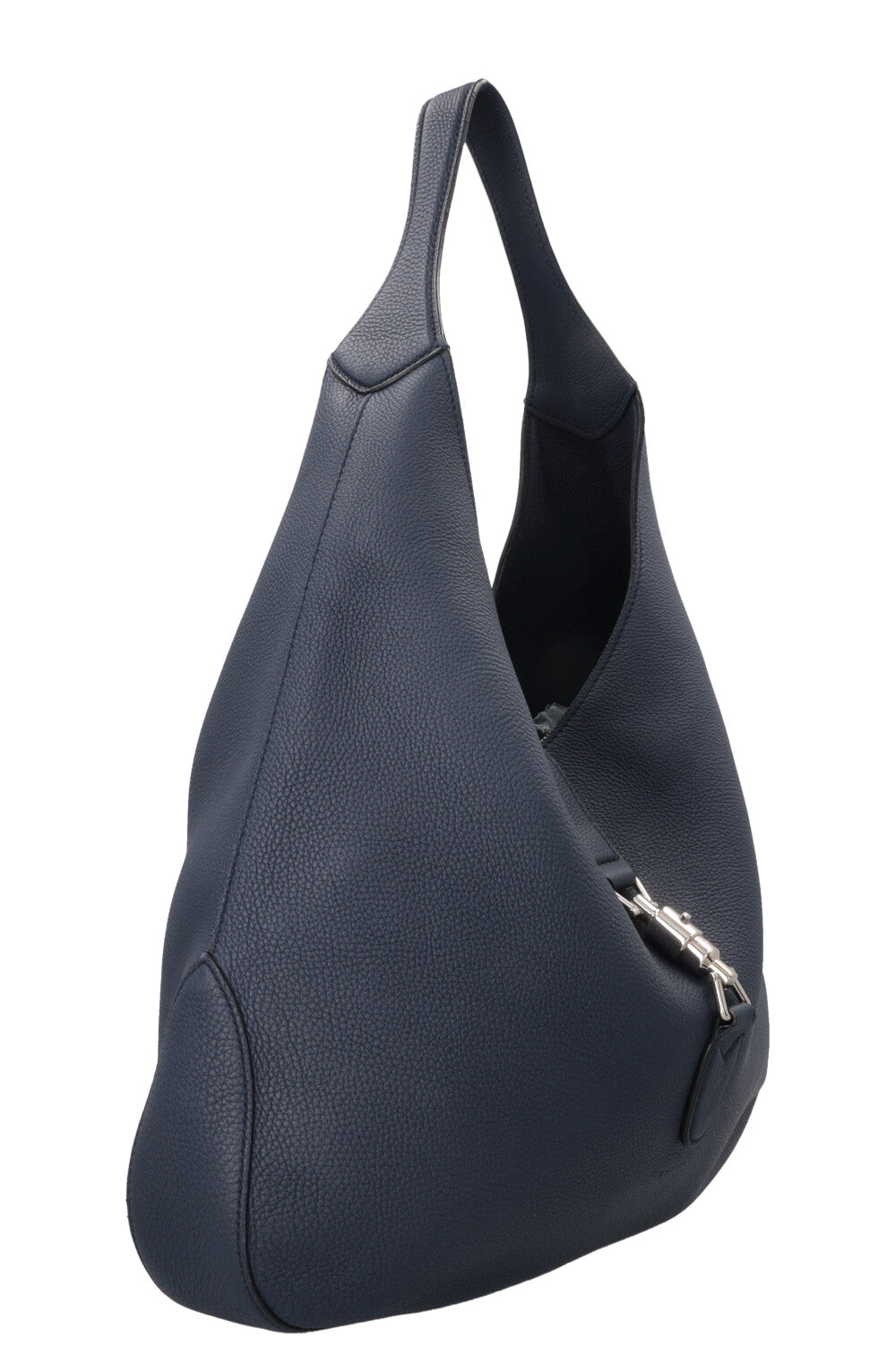 GUCCI Large Jackie Hobo Bag Blue Leather