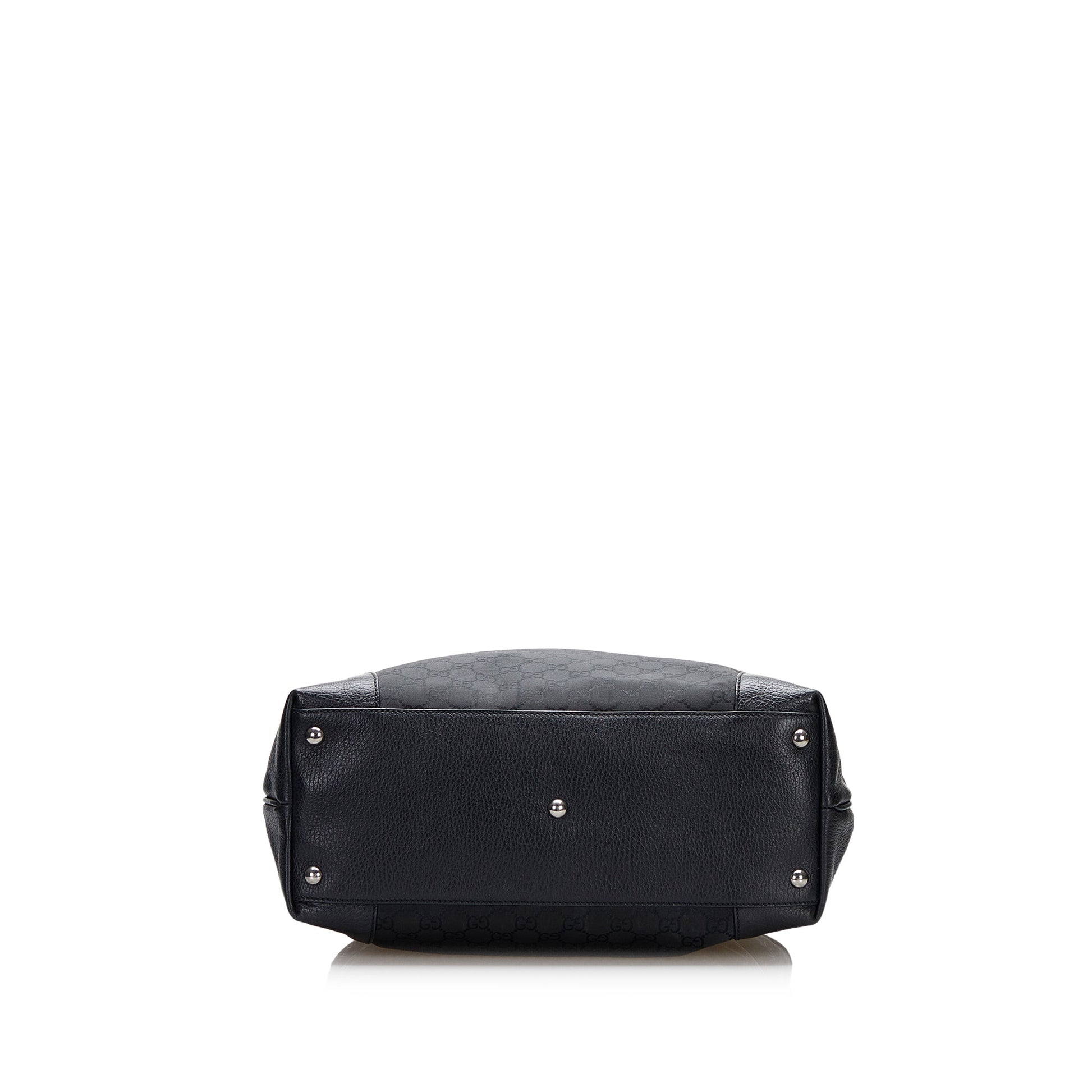 Gucci Leather Nylon Tote Style 3