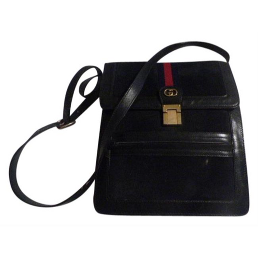 Gucci Envelope Lou Leather Top Handle Shoulder Bag