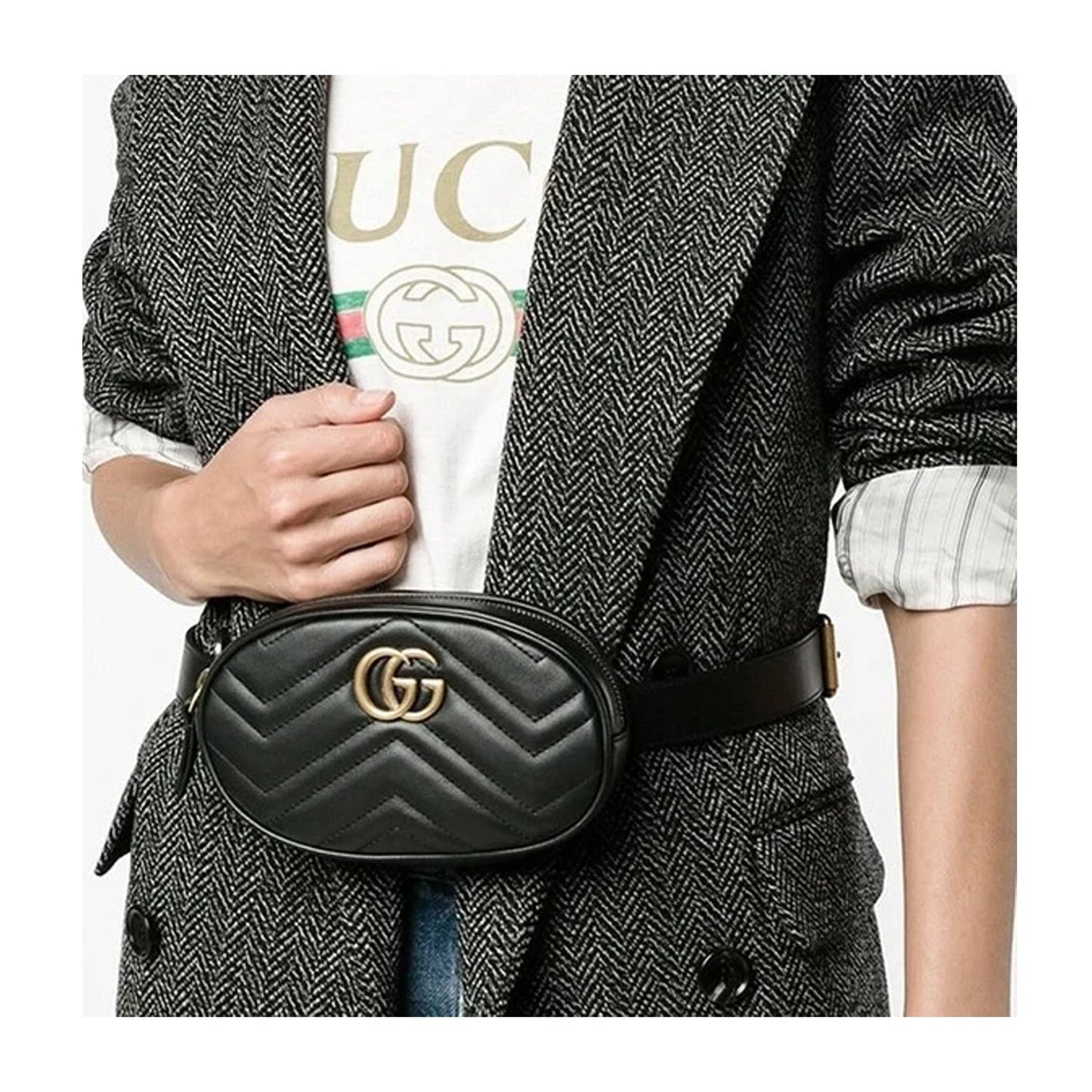 Gucci Quilted Leather Shoulder Bag