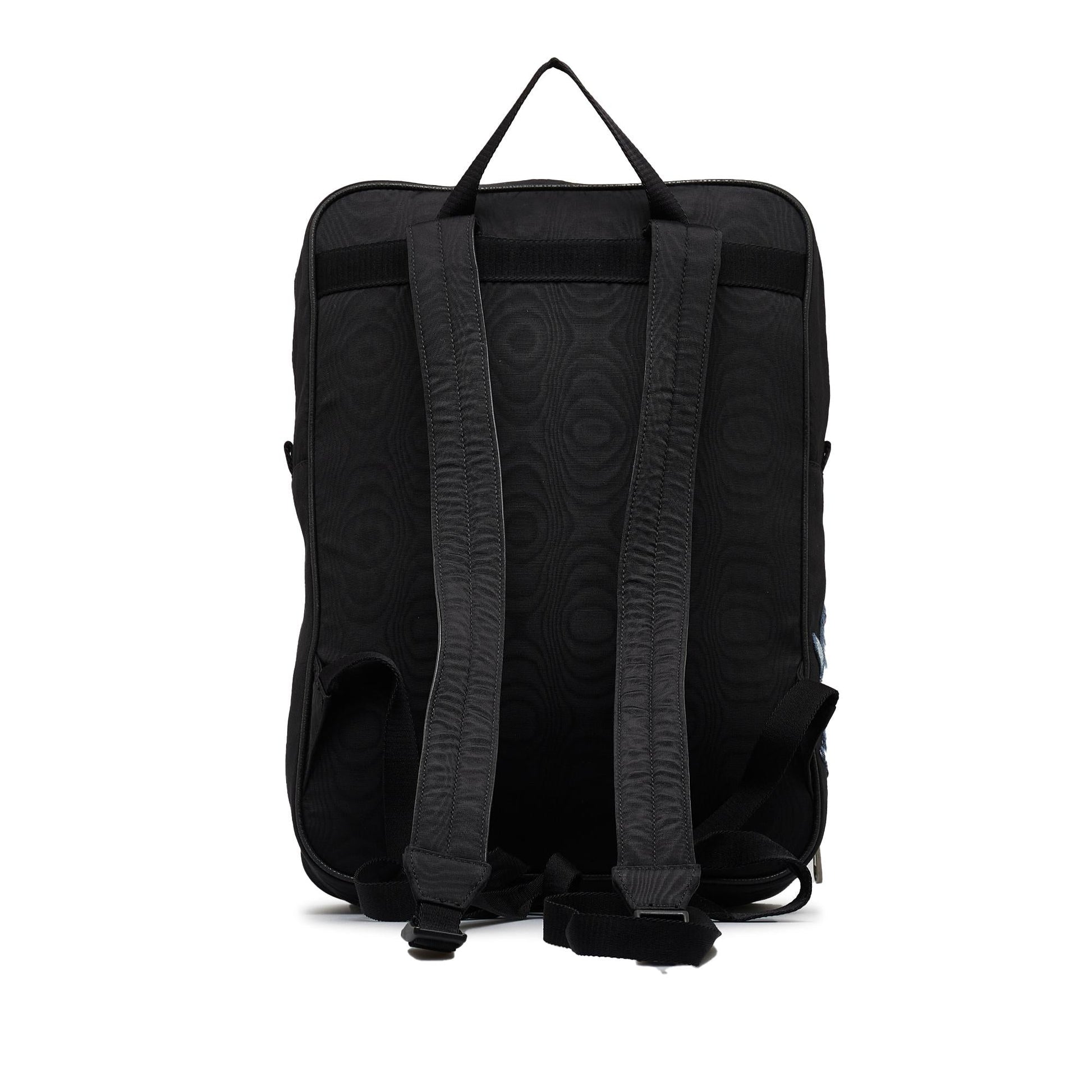 Gucci 80's Patch Tenebre GG Nylon Backpack (SHG-fOclzO)