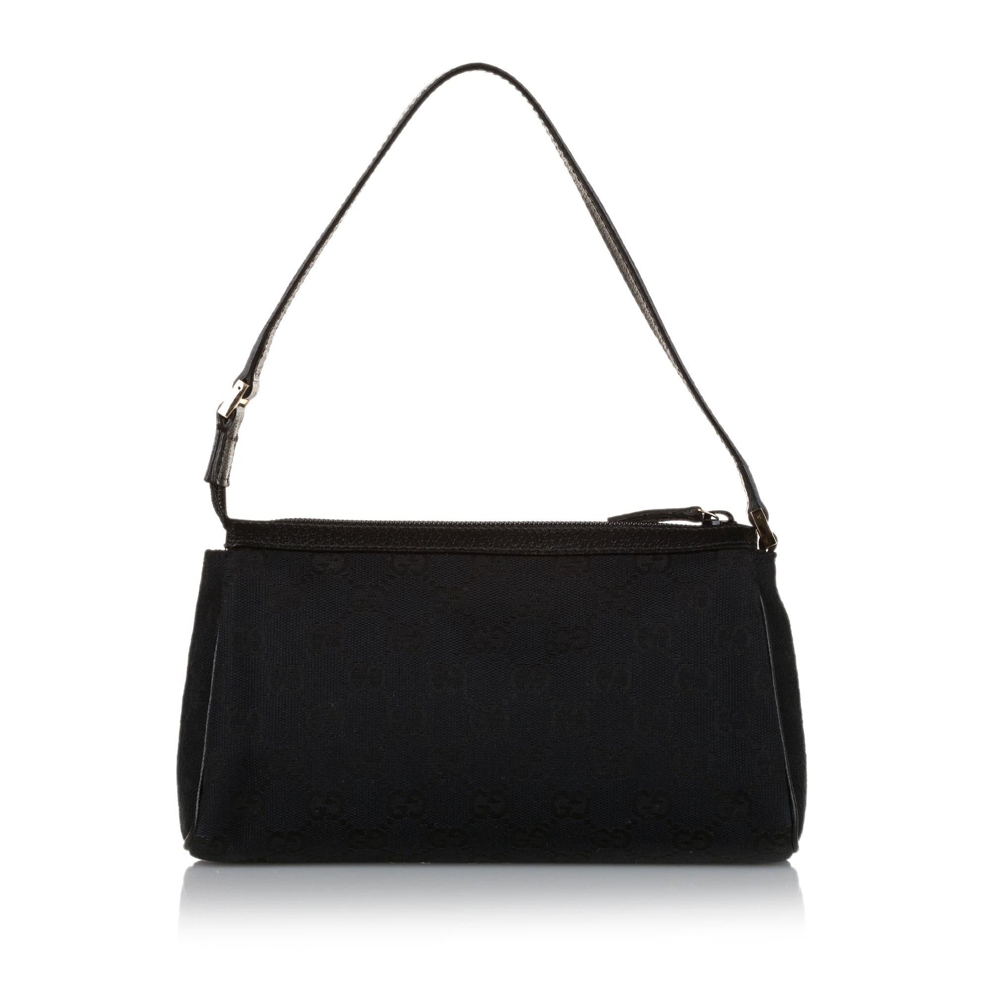 Gucci Abbey GG Canvas Baguette (SHG-34885)