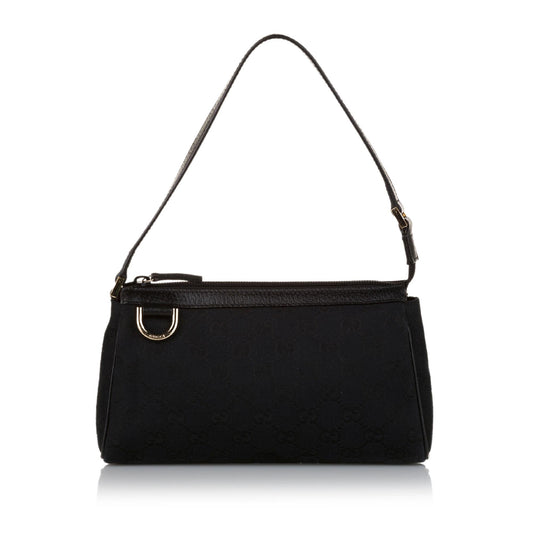Gucci Abbey GG Canvas Baguette (SHG-34885)