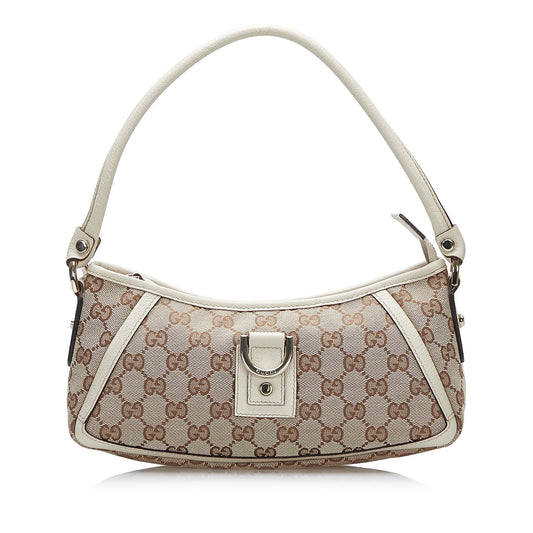 Gucci Abbey GG Canvas Baguette (SHG-37192)