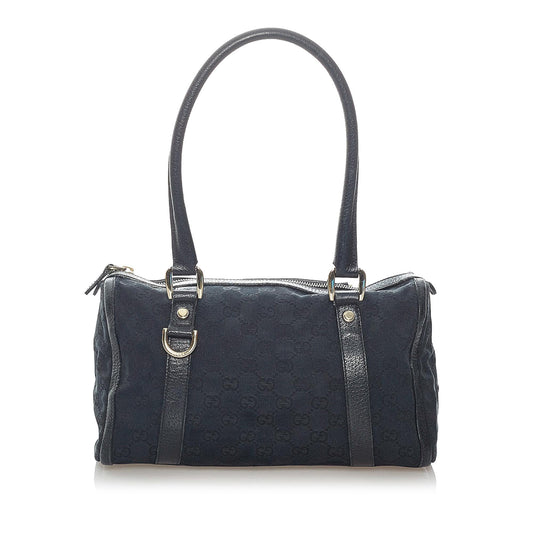 Gucci Abbey GG Canvas Boston Bag (SHG-32698)