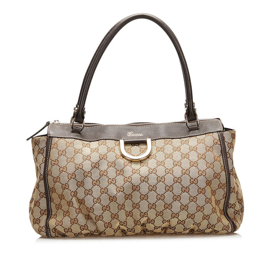 Gucci Abbey GG Canvas Shoulder Bag (SHG-35422)